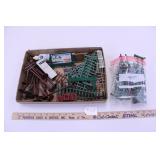 FLAT OF ASSORTED LAYOUT FENCING & POWER POLES