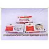 THREE BACHMANN PLASTICVILLE O SCALE BUILDINGS KITS