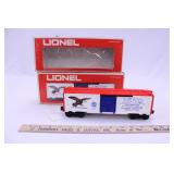 TWO LIONEL 6-9779 T.C.A. CONVENTION CARS 1976