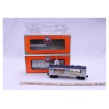 2 LIONEL 6-19676 PHILA. FEDERAL RESERVE MINT CARS