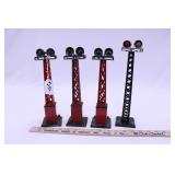 FOUR MARX FLOODLIGHT TOWERS