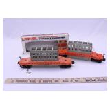 LIONEL #9232 & 1958-61 #6519 ALLIS-CHALMERS CARS