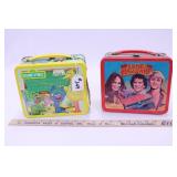 TWO VINTAGE ALADDIN LUNCH BOXES