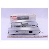 THREE LIONEL ALUMINUM LIONEL LINES CARS