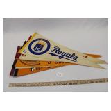 NINE MLB PENNANTS