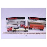 THREE LIONEL O GA. TRACTOR TRAILERS