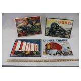 METAL LIONEL ADVERTISING SIGNS