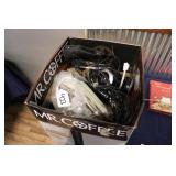 TWO BOXES OF MISC. ELECTRONICS