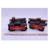 FOUR LIONEL CABOOSES