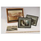 ASSORTED TRAIN PHOTOGRAPHY & PRINTS