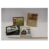 FIVE RAILROAD PHOTOGRAPHS