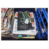ASSORTED TRAIN COLLECTING MAGAZINES