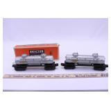 1948-49 LIONEL #6465 VARIATION A SUNOCO TANK CARS