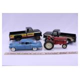 ASSORTED MODEL VEHICLES & TRACTOR
