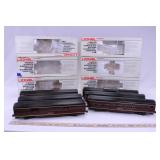 SIX LIONEL PAINTED ALUMINUM NORFOLK & WESTERN CAR