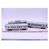 THREE POST WAR LIONEL LIONEL LINES ILLUMINATED CAR