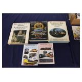 STACK OF NON FICTION TRAIN BOOKS