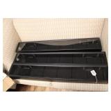 THREE SHADOW BOXES 39 1/2" LONG