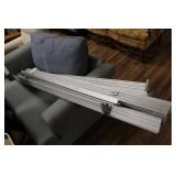 ASSORTED ALUMINUM DISPLAY TRACK