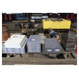 CONTENTS OF THE WAGON INCL. ANTIQUE DENTAL CABINET