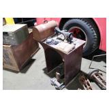 SINGER SEWING MACHINE TABLE W/ ADDITIONAL SINGER