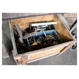 ASSORTMENT OF LATHE PARTS