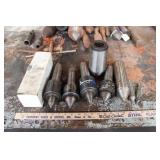 ASSORTED LIVE CENTERS & MORSE TAPER CENTERS