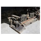 PALLET OF HEAVY STEEL & PUMP