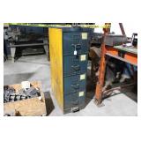 METAL FILING CABINET 15" X 27" X 52"