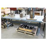72" X 29"X 31" INDUSTRIAL STEEL TABLE