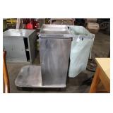 ROYCE ROLLS STAINLESS STEEL HOUSEKEEPING CART