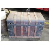 ANTIQUE TRUNK 34" X 20" X 24"