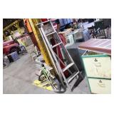 WOODEN A FRAME LADDER