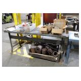72" X 29" X 33" INDUSTRIAL STEEL TABLE