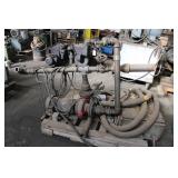 PALLET W/ ELECTRICAL PANEL & WATER/ COOLANT PUMP