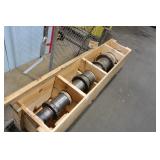 USED INDUSTRIAL METAL SHAFT