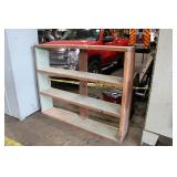 WOODEN SHELF 64" X 12" X 52"