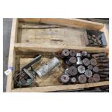 ASSORTED COLLETS & BOLTS