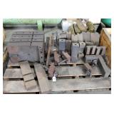 ASSORTED V & ANGLE BLOCKS