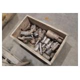 CRATE OF ASSORTED LATHE TOOLING