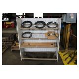 ROLLING DISPLAY W/ GATES BELTS & MORE