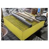 METAL OIL CATCH BASIN 66" X 60" X 18"