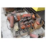 PALLET OF CM LODESTAR ELECTRIC CHAIN HOISTS (PARTS