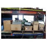 PALLET OF  ELEC. COMPONENTS & PALLET W/ MORE