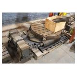 ROTARY HOLD DOWN TABLE 36" DIAMETER