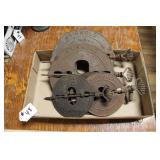 FLAT OF GRISWOLD DAMPERS INCL. 9" & 6"