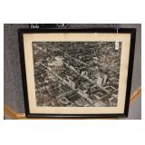 FRAMED PHOTOGRAPH OF CITY