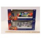 TWO WINNERS CIRCLE HIGH PERFORMANCE DIECAST CARS