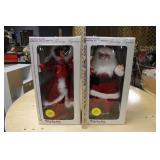 DISPLAY ARTS MOVING SANTA & MRS. CLAUSE