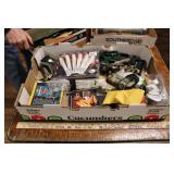 FLAT OF ASSORTED ARCHERY ACCESSORIES